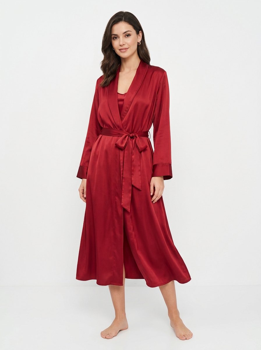 Lisette Instagram post - Pure silk PJ sets made for dreamiest sleep & cozy mornings.